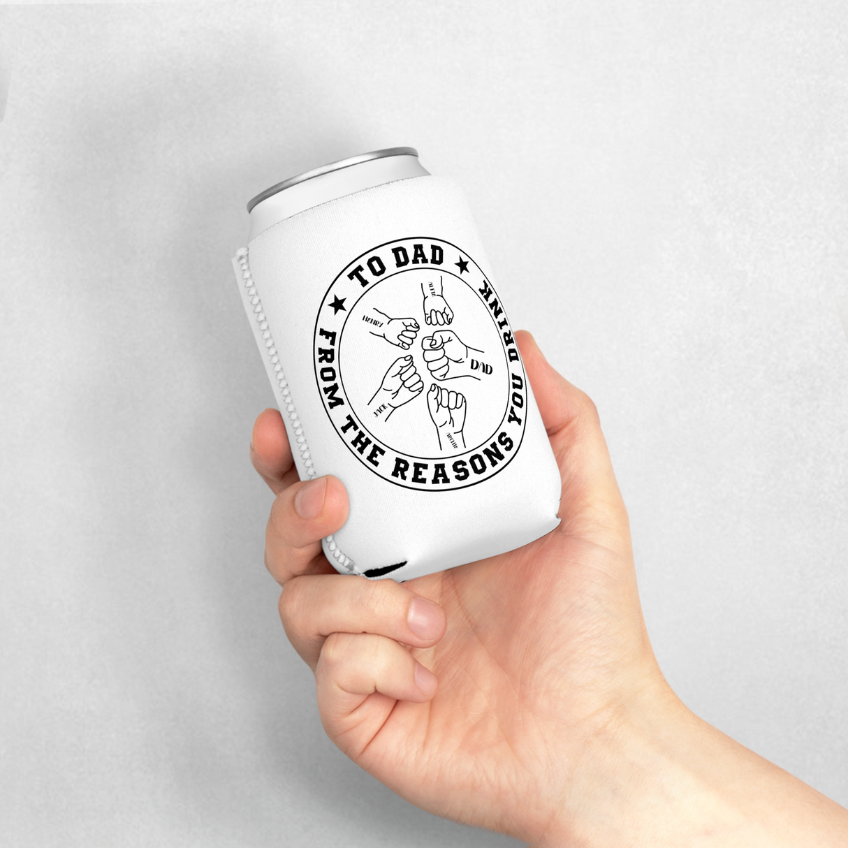 'From The Reasons You Drink' Personalized Can Sleeve