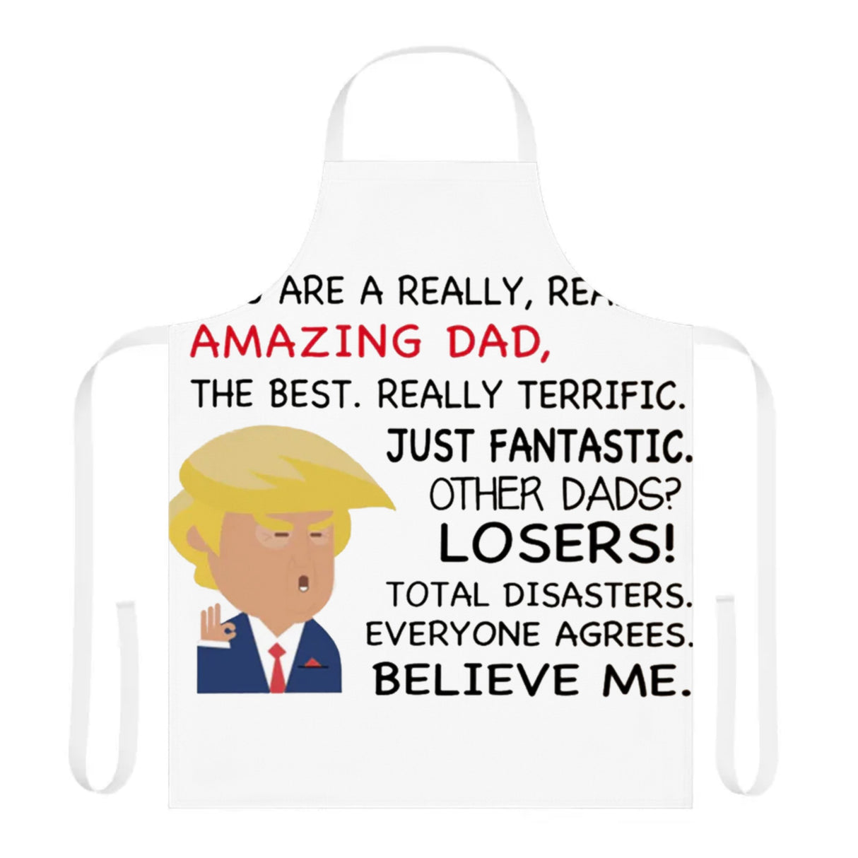 'REALLY, REALLY AMAZING DAD' Kitchen Apron