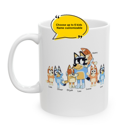 'Running on Bluey' Coffee Mug