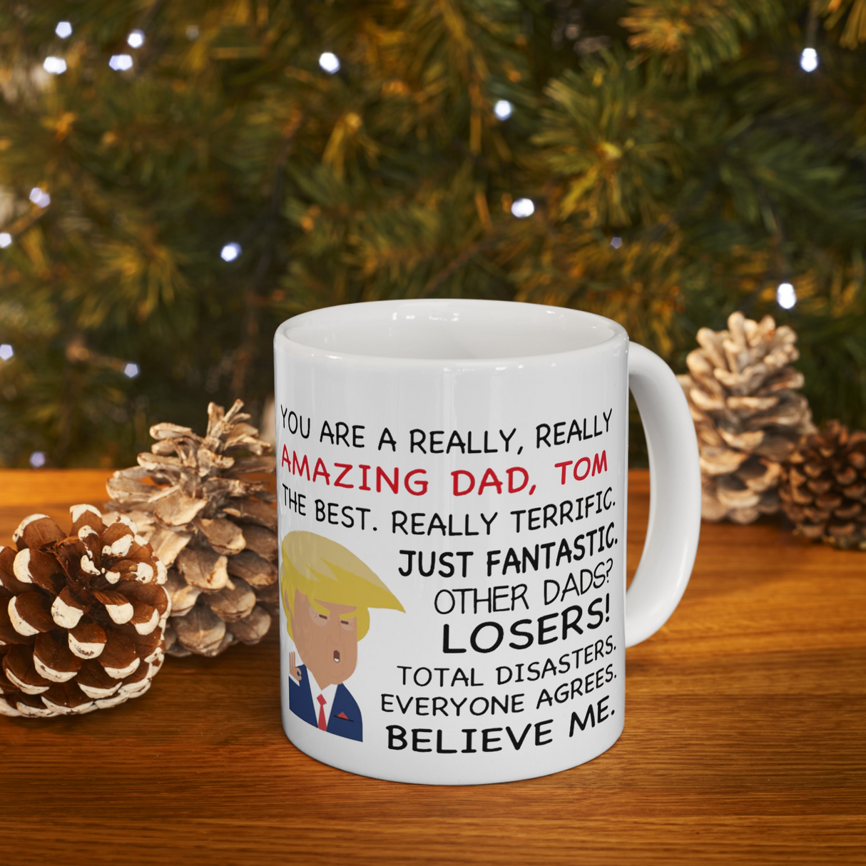 'REALLY, REALLY AMAZING DAD' Coffee Mug