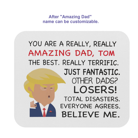 'REALLY, REALLY AMAZING DAD' Mouse Pad