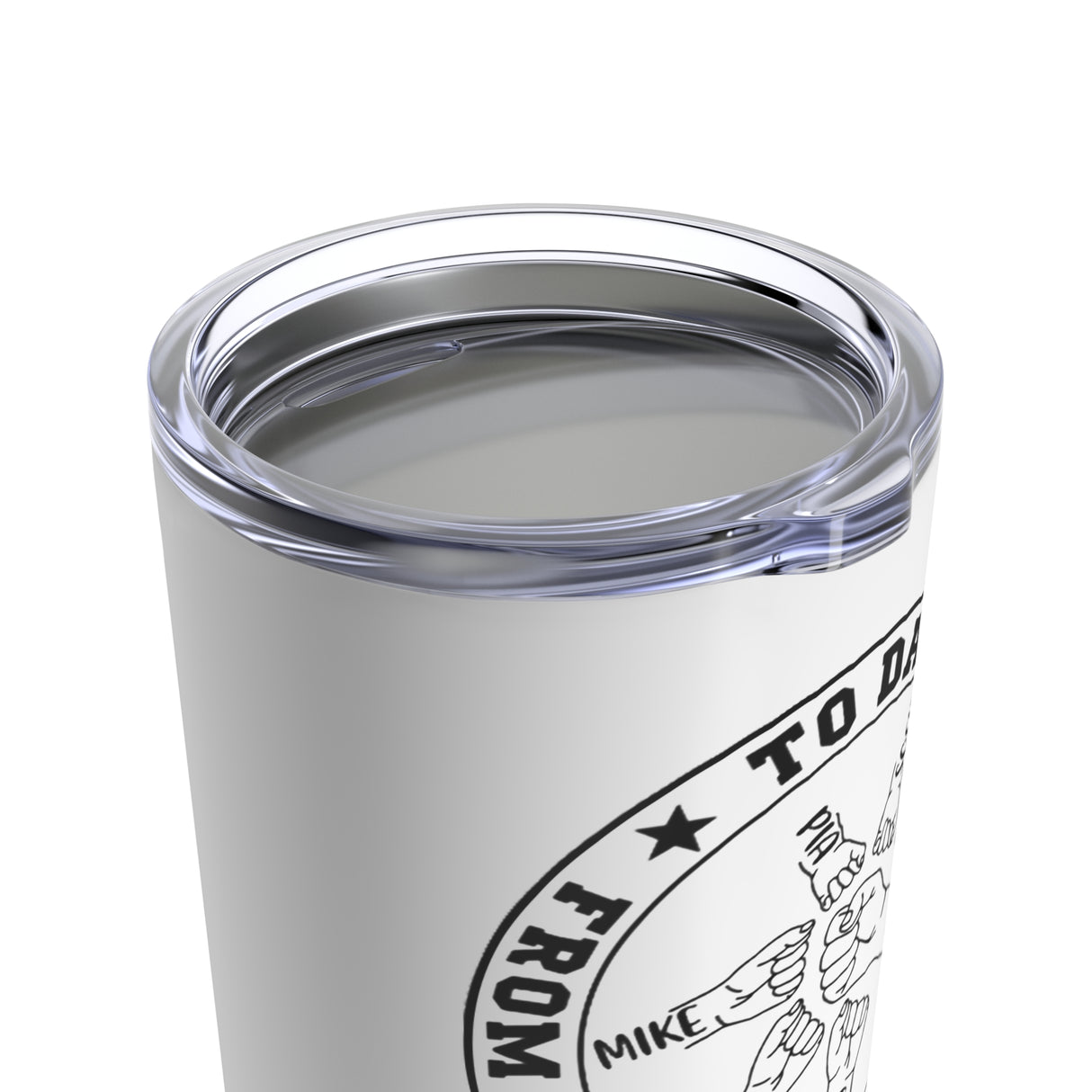 'From The Reasons You Drink' Personalized Tumbler