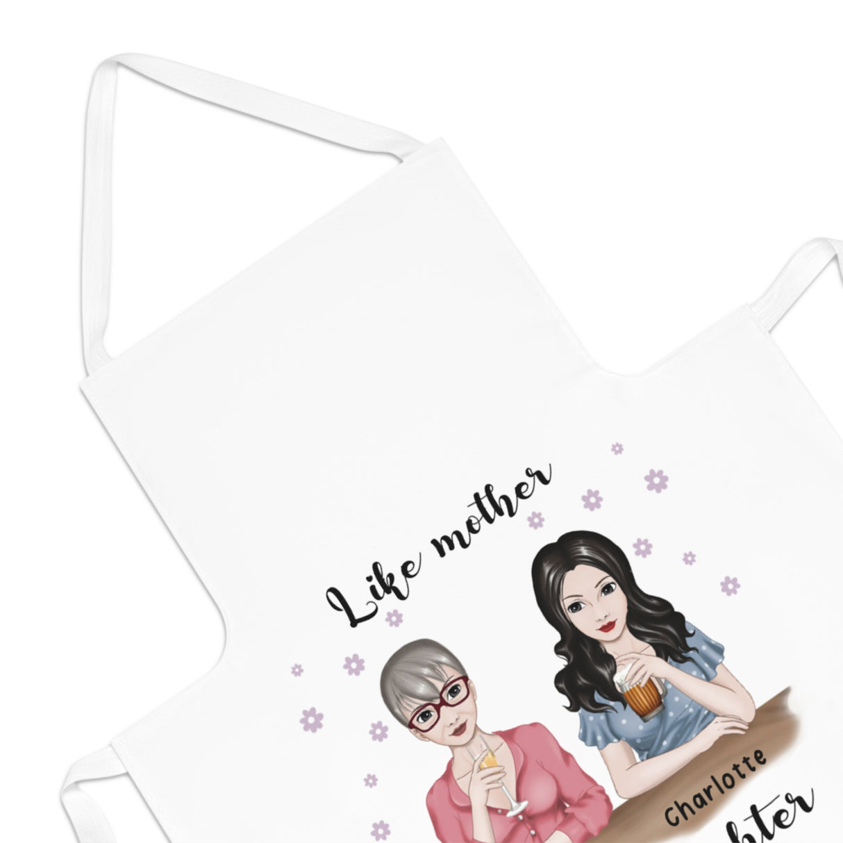 'LIke Mother Like Daughter’ Personalized Apron