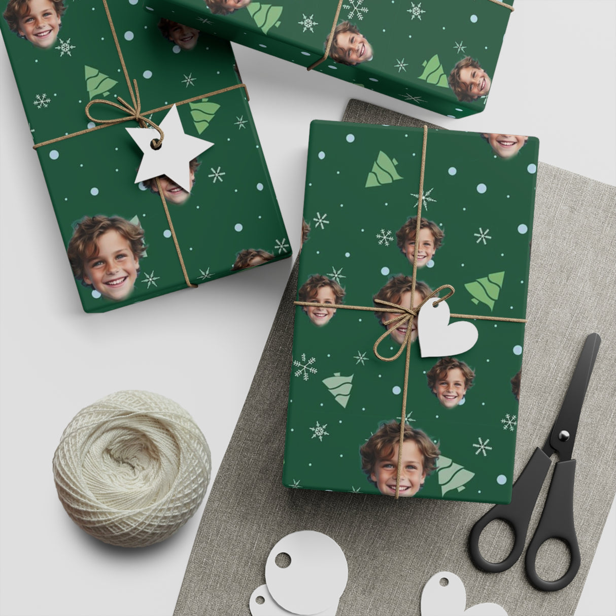 Christmas Selfie Wrapping Paper