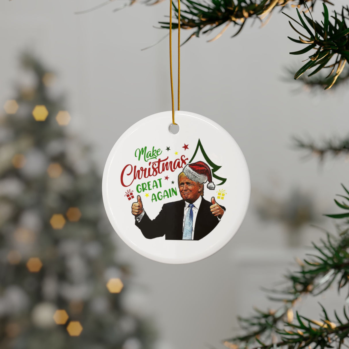 'Make Christmas Great Again' Ornament