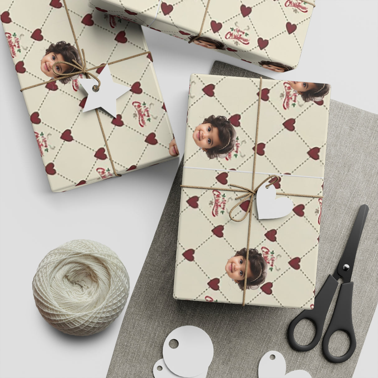 Personalized Christmas Wrapping Paper