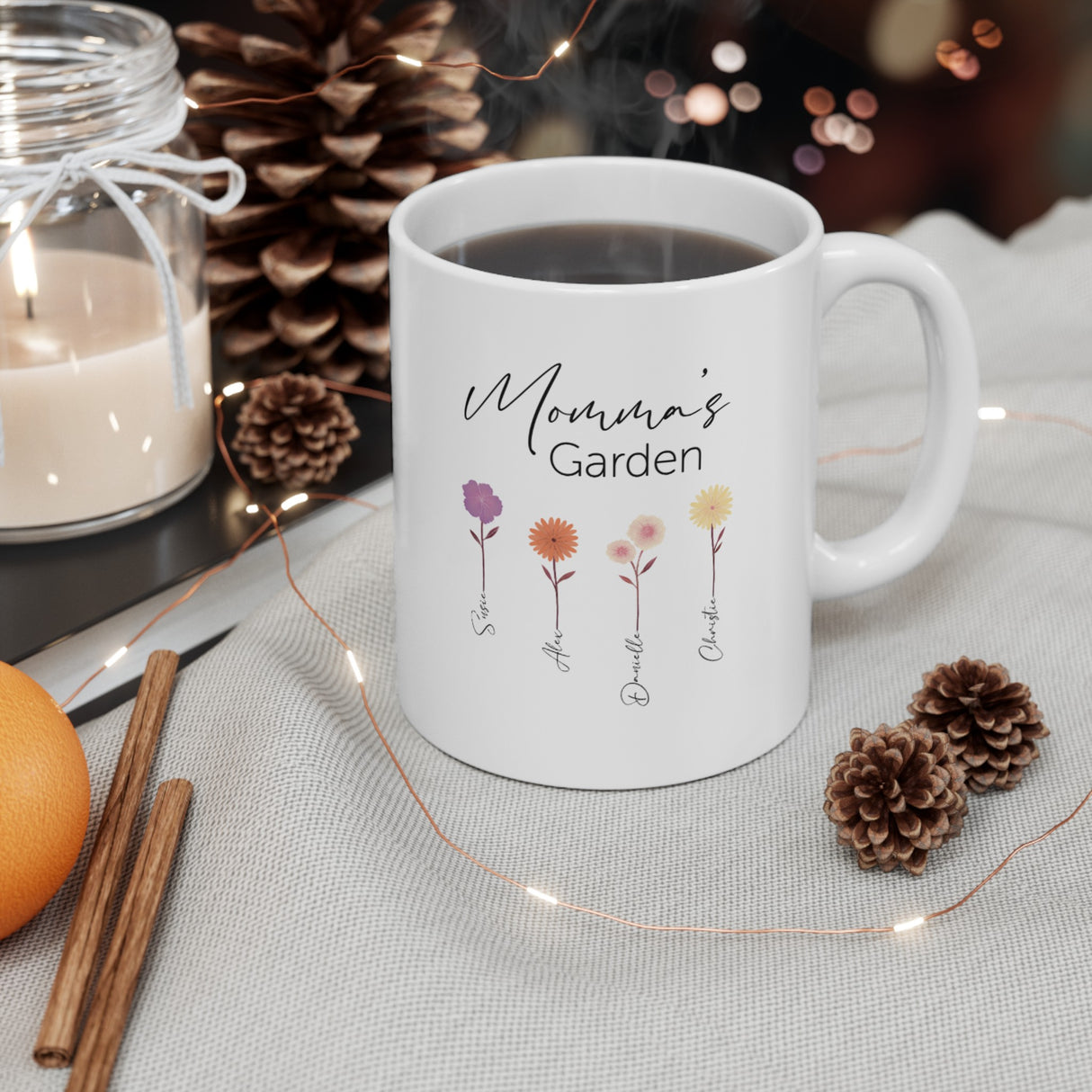 ‘Momma's Garden’ Personalized Mug