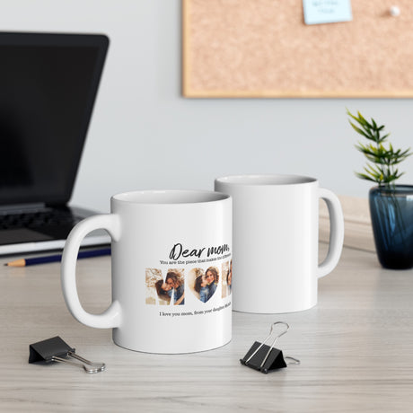 'Dear Mom’ Personalized Mug