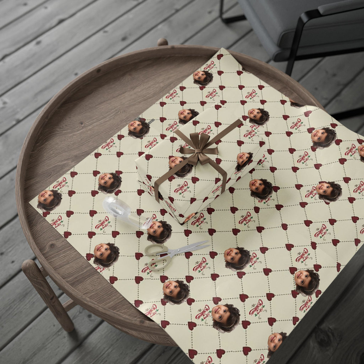 Personalized Christmas Wrapping Paper