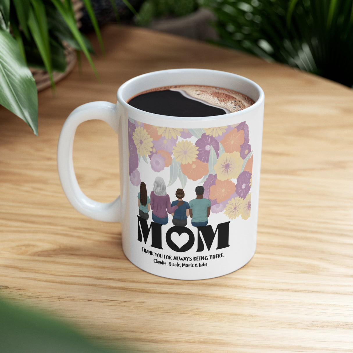 'Thank you Mom’ Personalized Mug