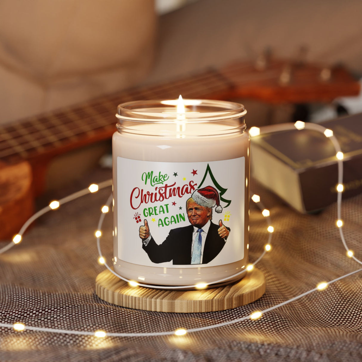 'Make Christmas Great Again' Soy Candle