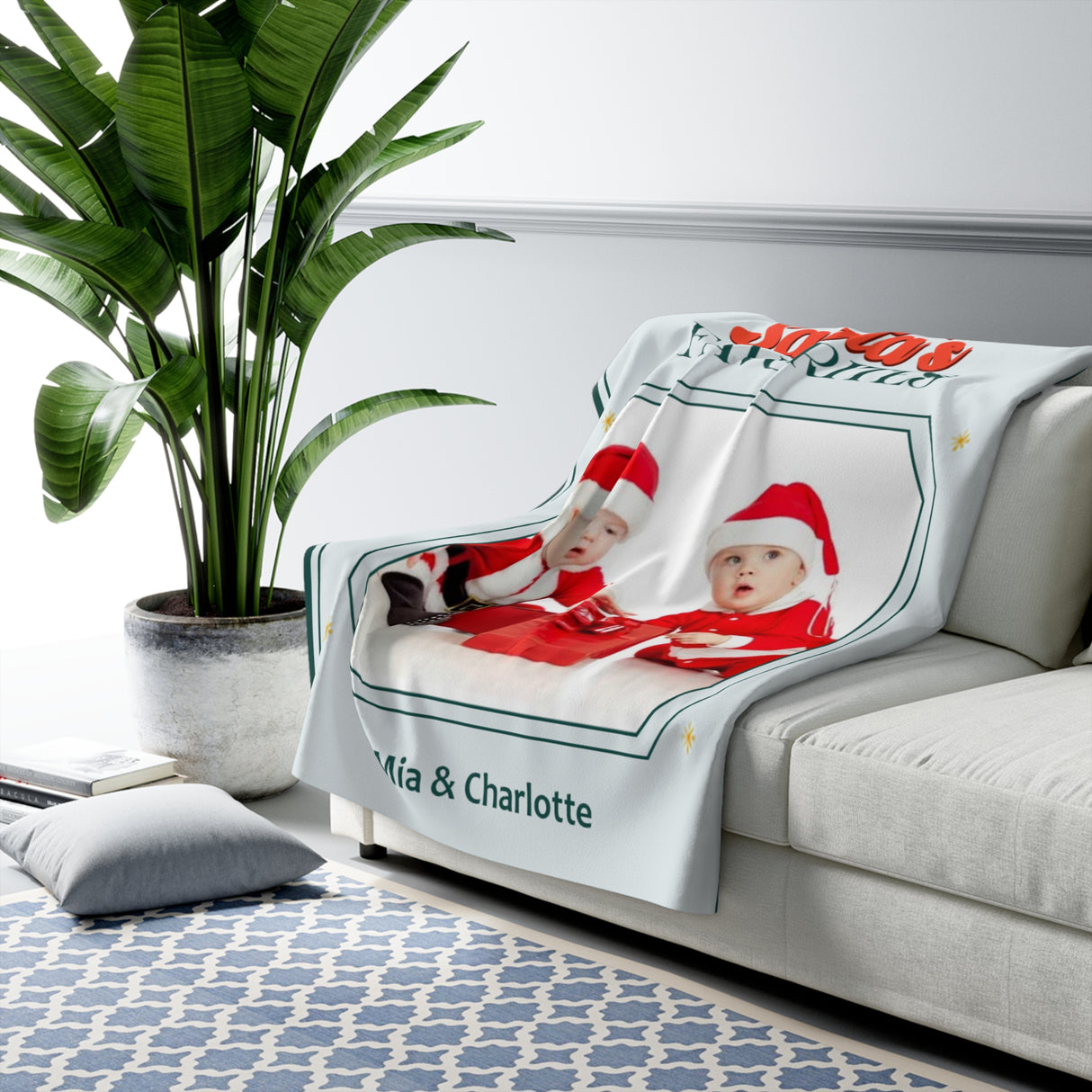 'Santa's Favorite' Fleece Blanket