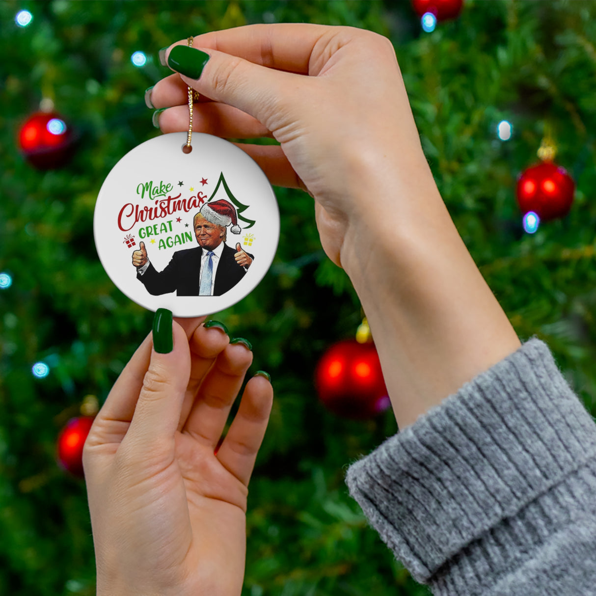 'Make Christmas Great Again' Ornament