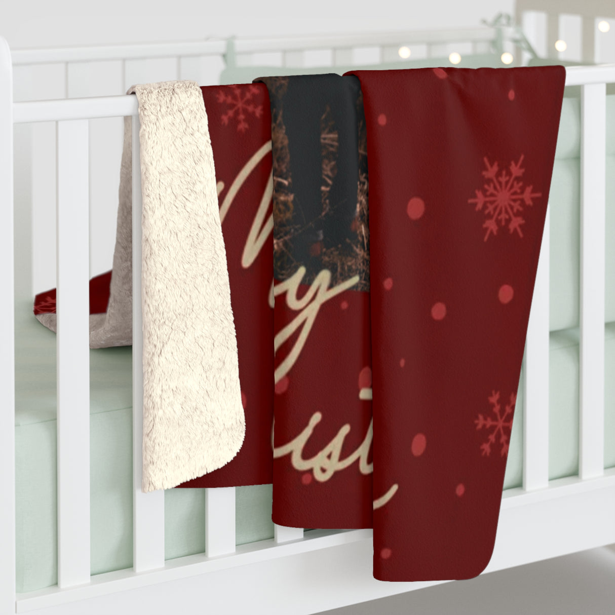 Merry Christmas Tree (Photo Upload) Blanket