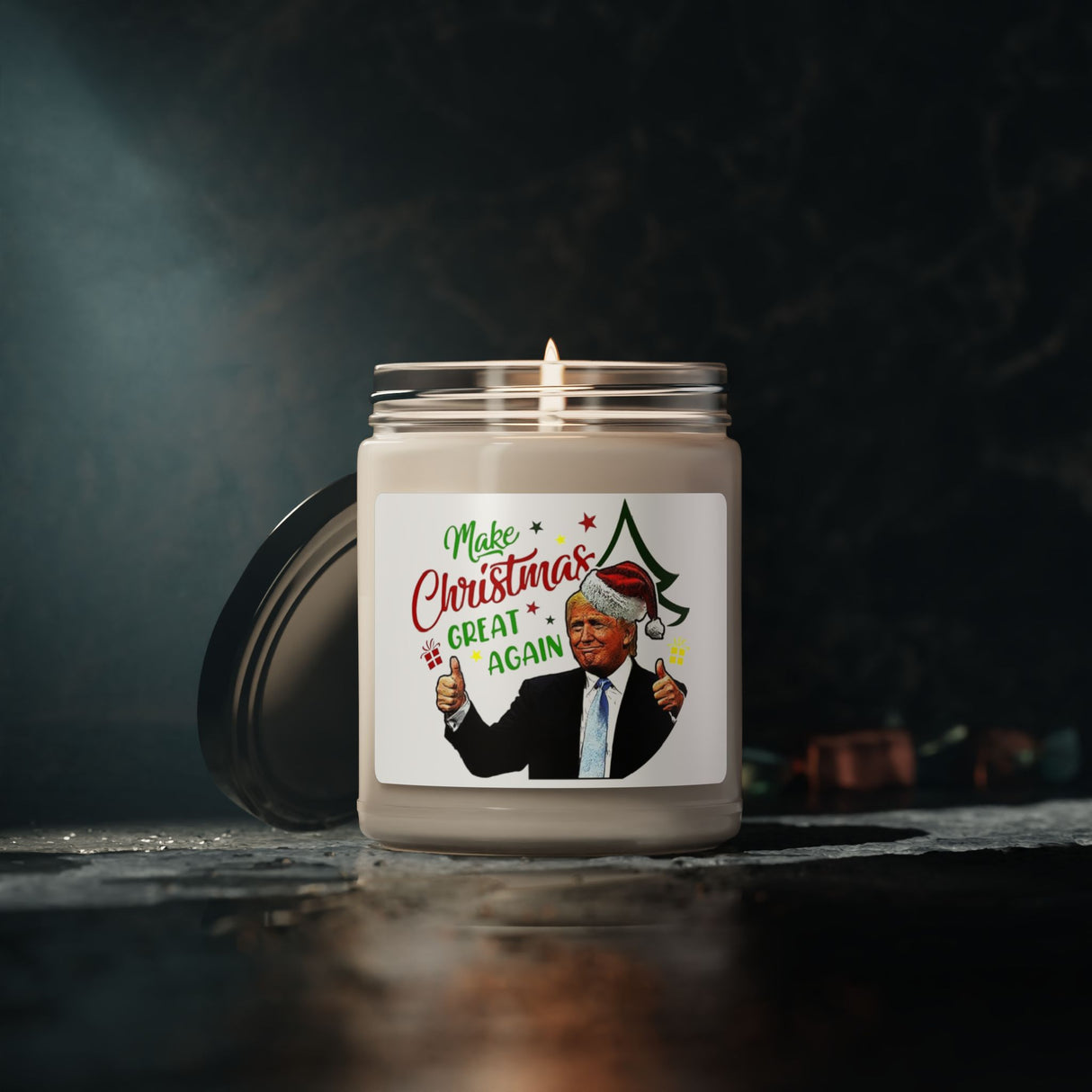 'Make Christmas Great Again' Soy Candle