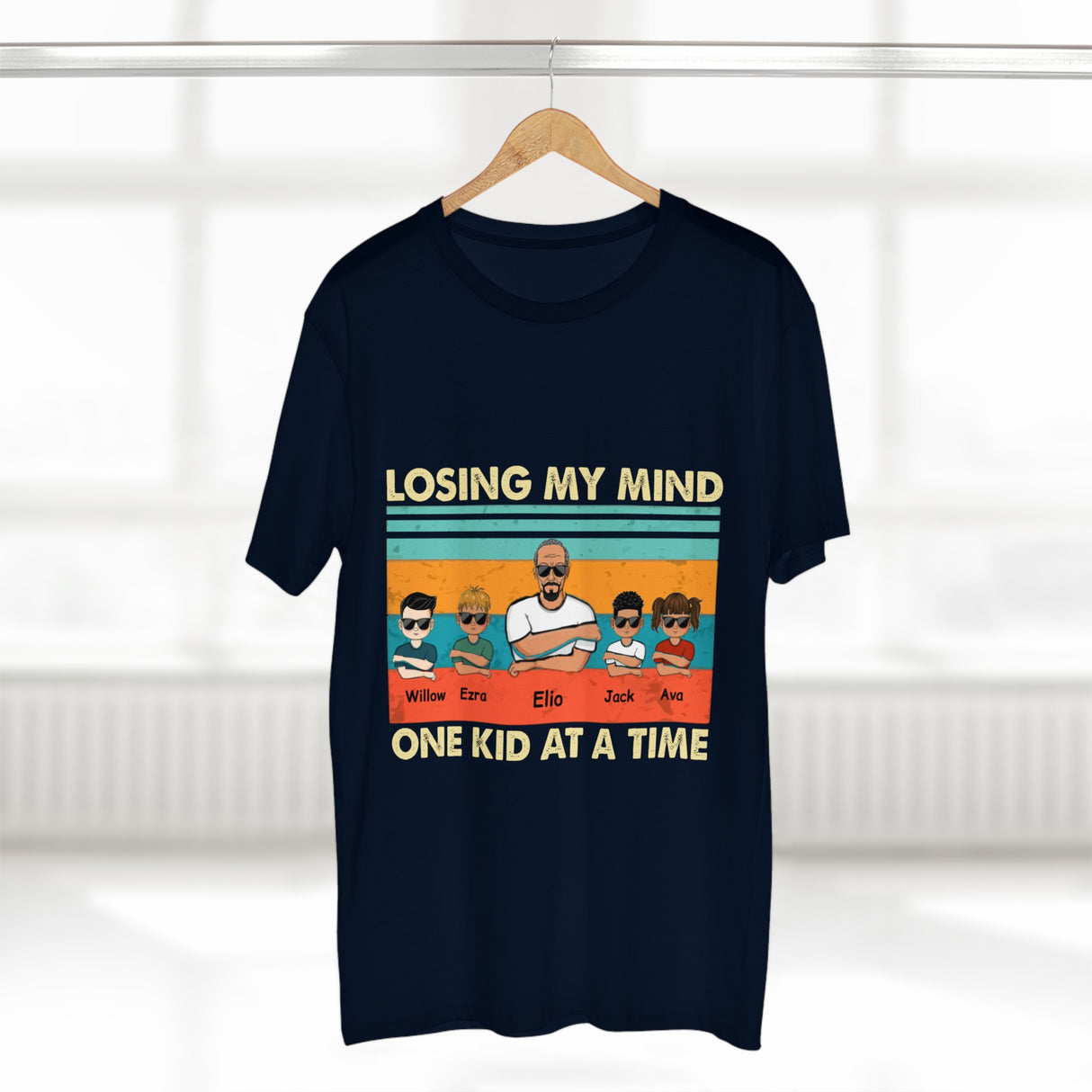 'Losing My Mind' Personalized Father's Day T-Shirt