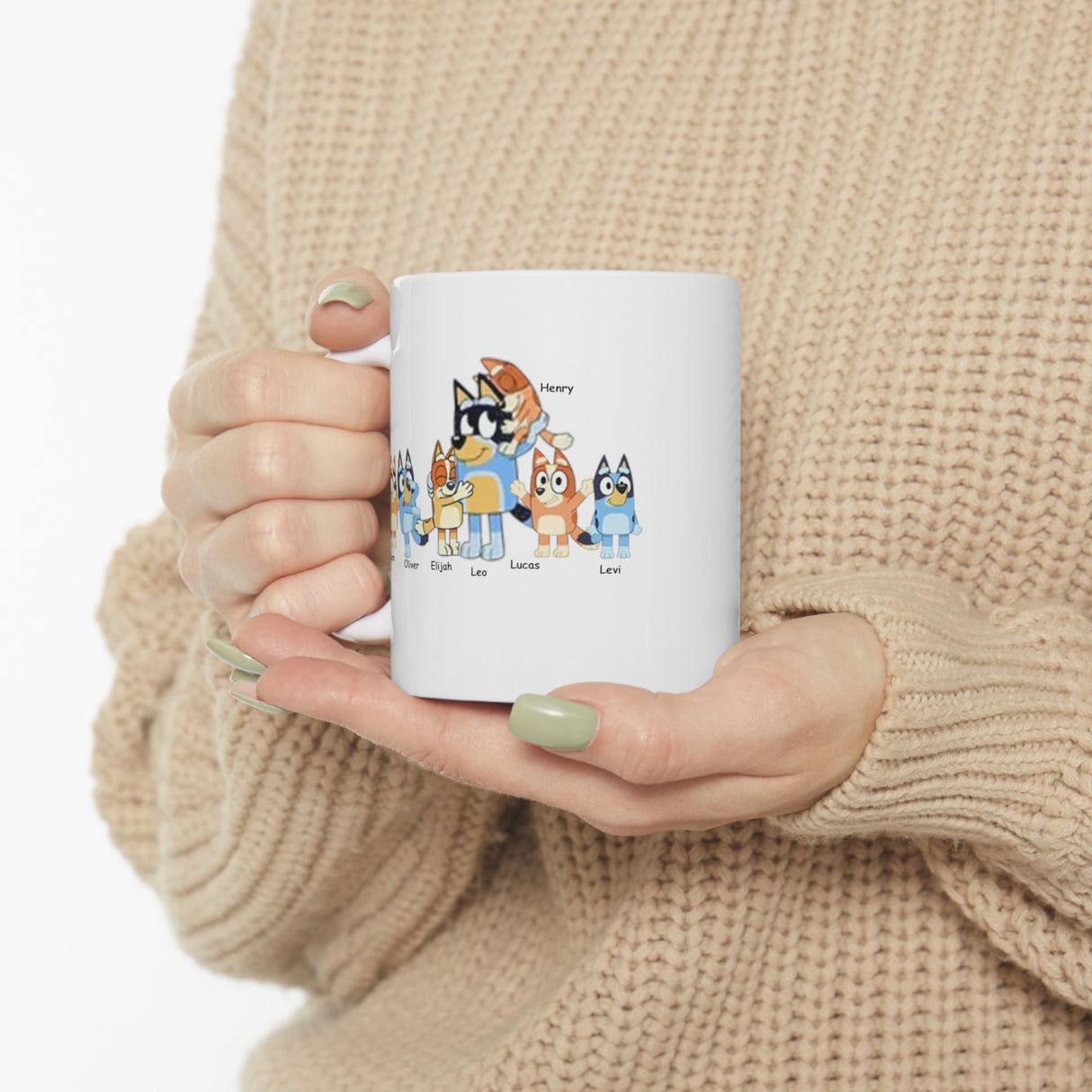 'Running on Bluey' Coffee Mug