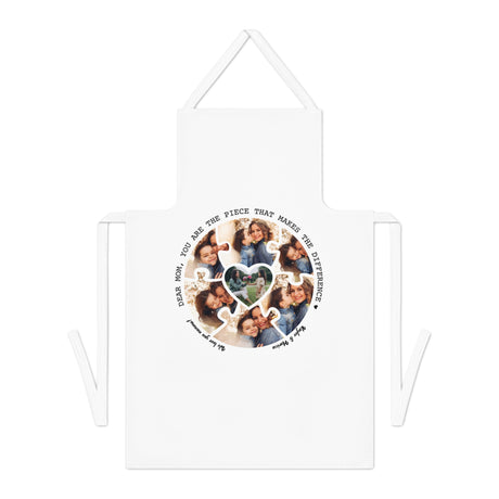 Personalized 'Photo Upload 'Mom Apron