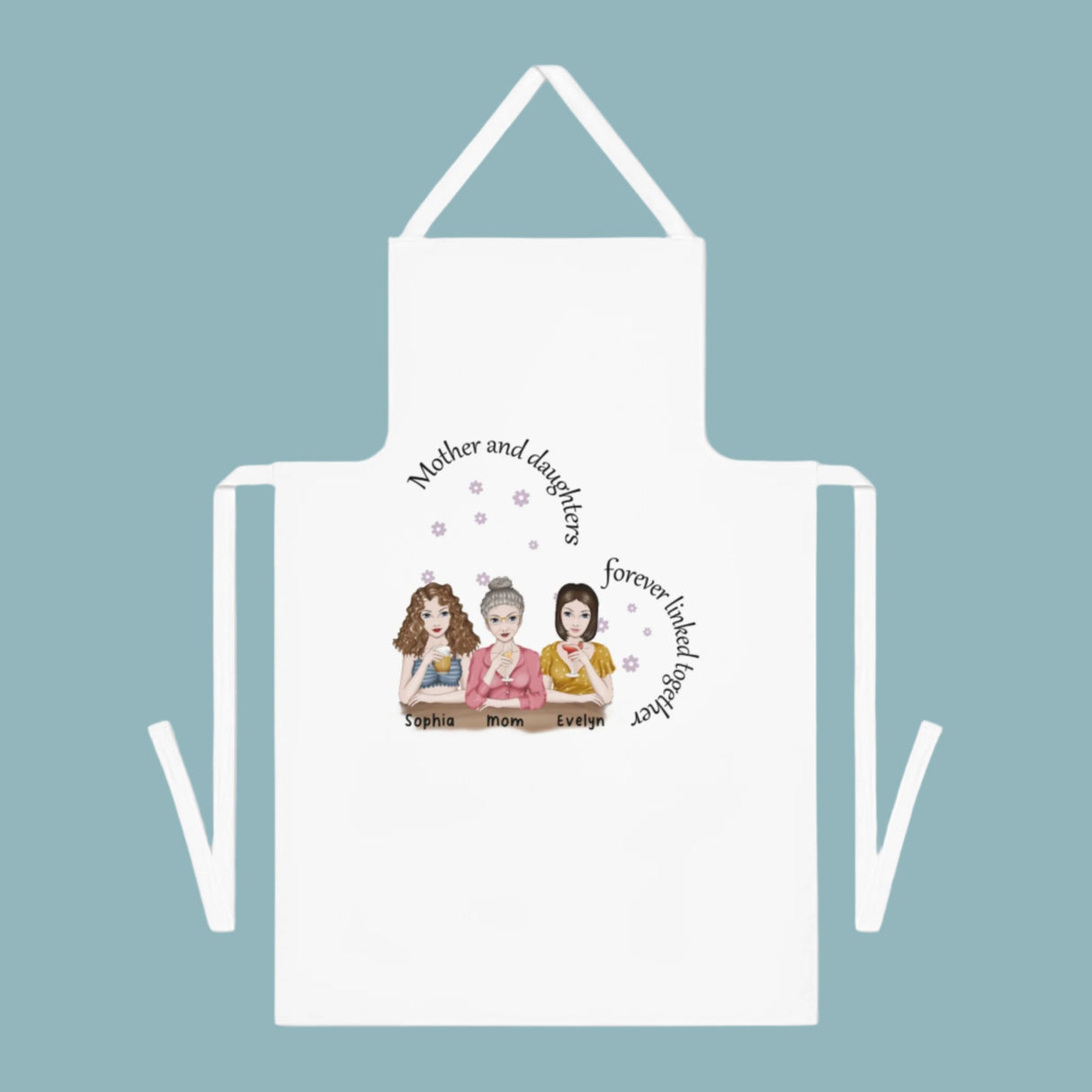 'Mother & Daughter’s’ Personalized Apron