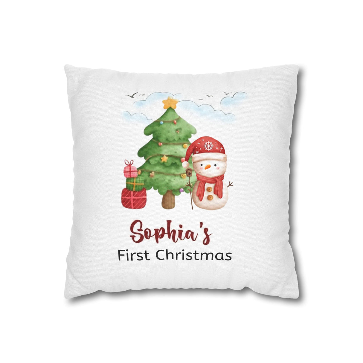 'My 1st Christmas' Pillow