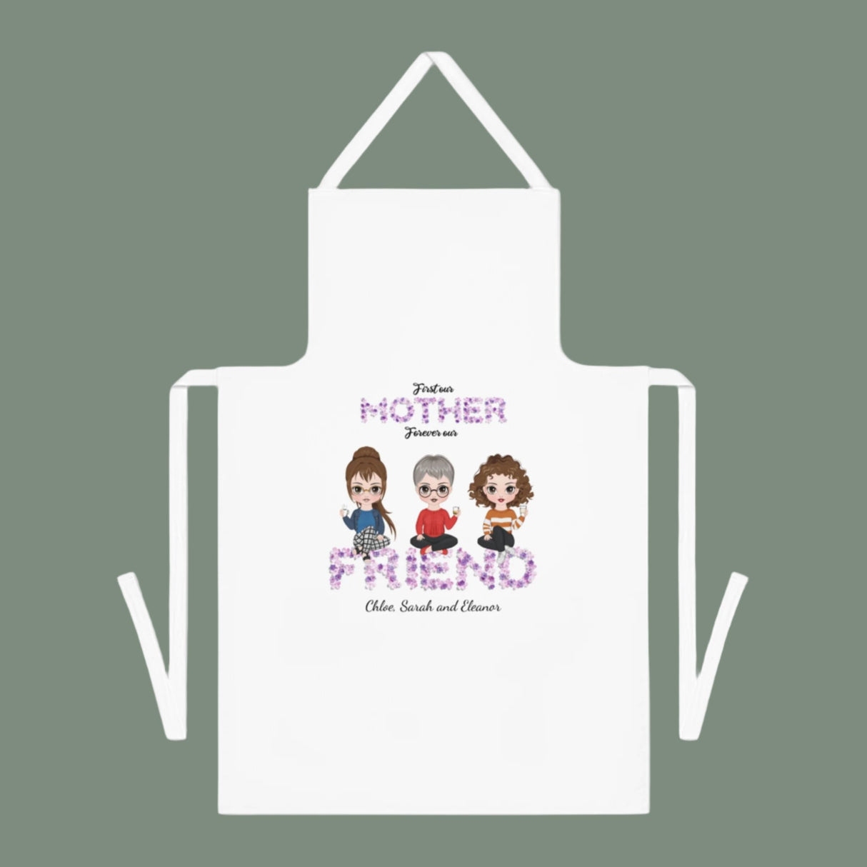 'Forever Friend’ Mother’s Personalized Apron