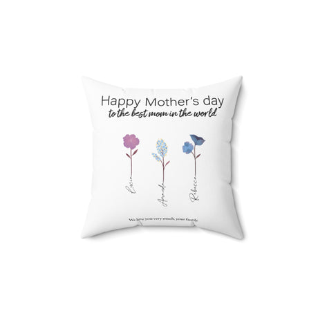 'Happy Mother’s Day’ Personalized Pillow