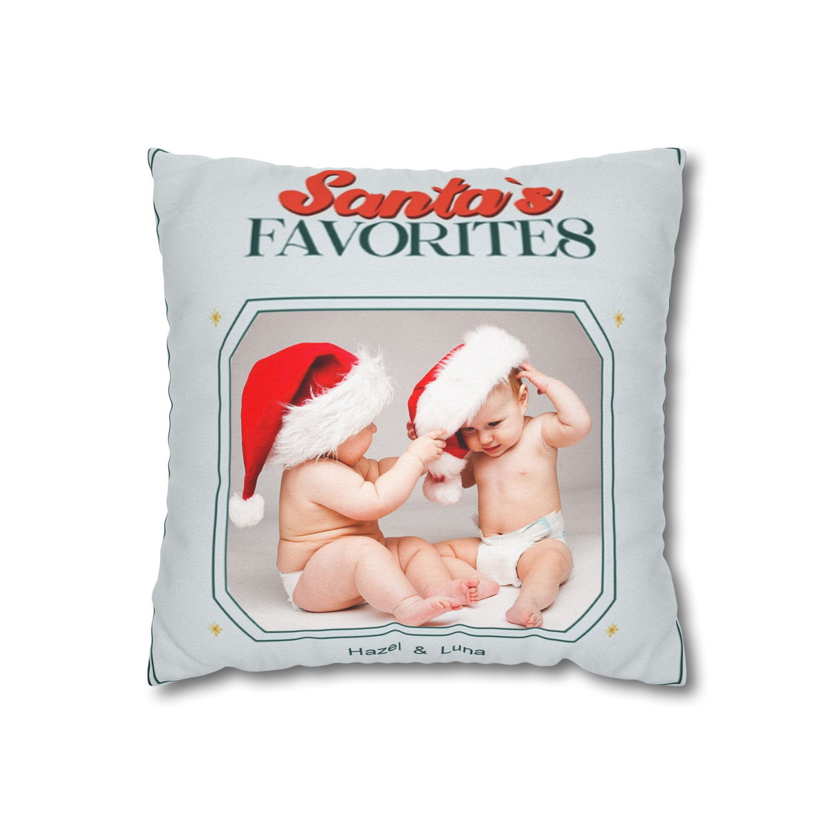 'Santa's Favorites' Pillow