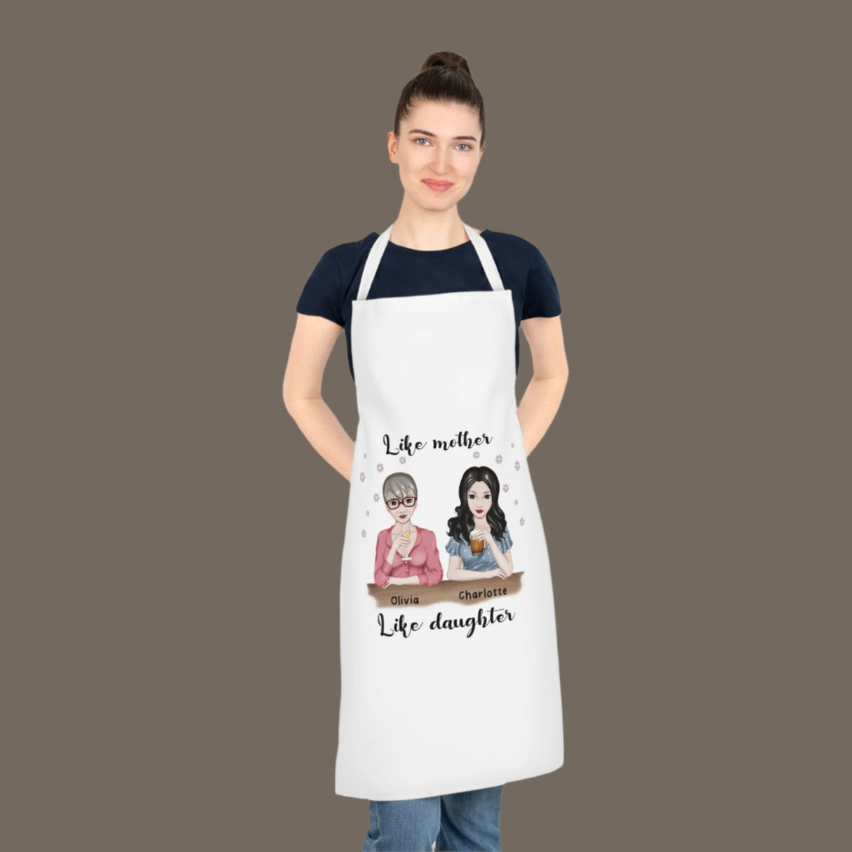 'LIke Mother Like Daughter’ Personalized Apron