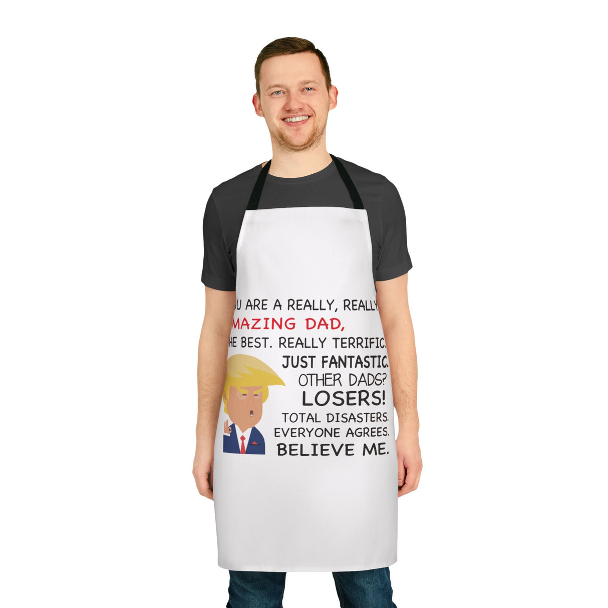 'REALLY, REALLY AMAZING DAD' Kitchen Apron