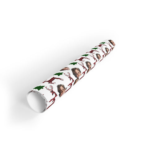 Christmas Selfie Wrapping Paper