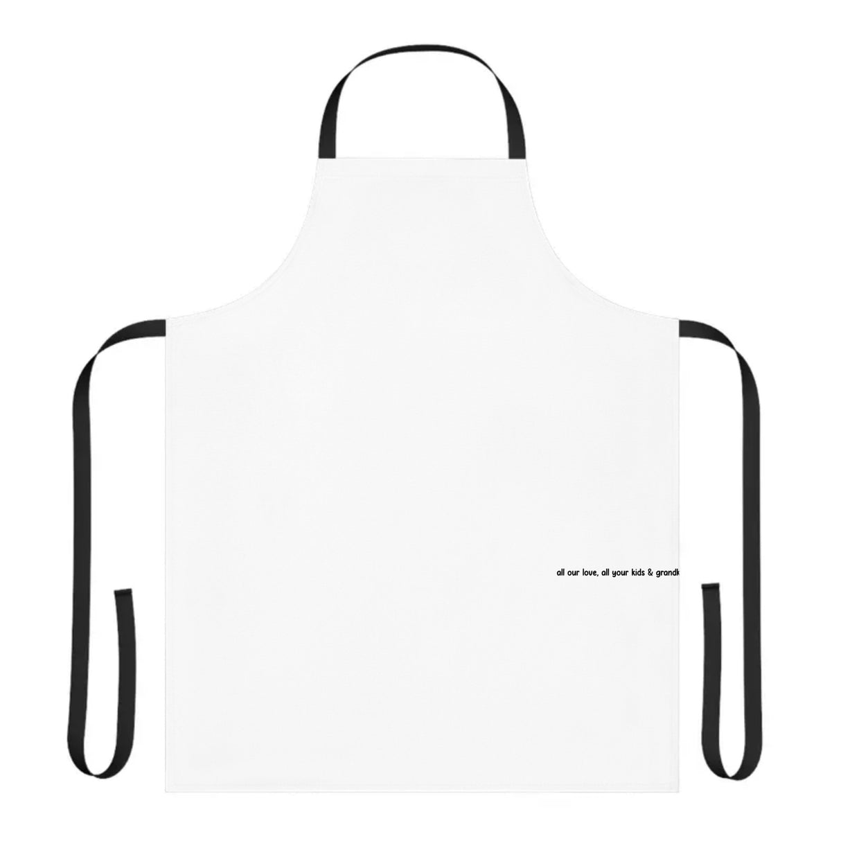 Best Grandpa Ever Apron, 5-Color Straps (AOP)