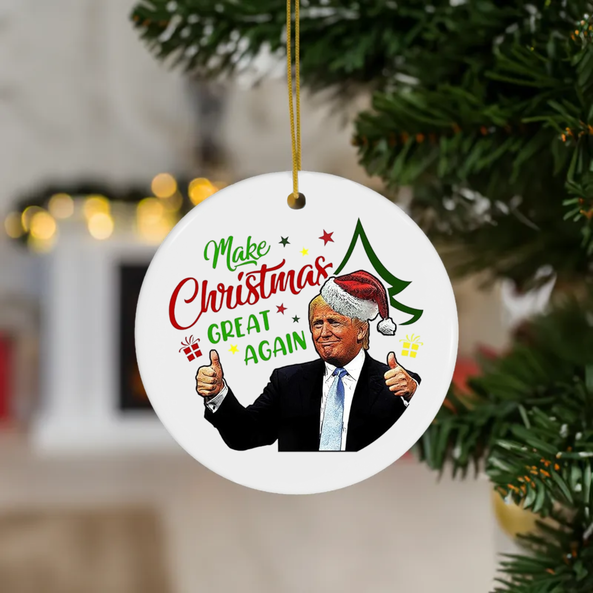 'Make Christmas Great Again' Ornament