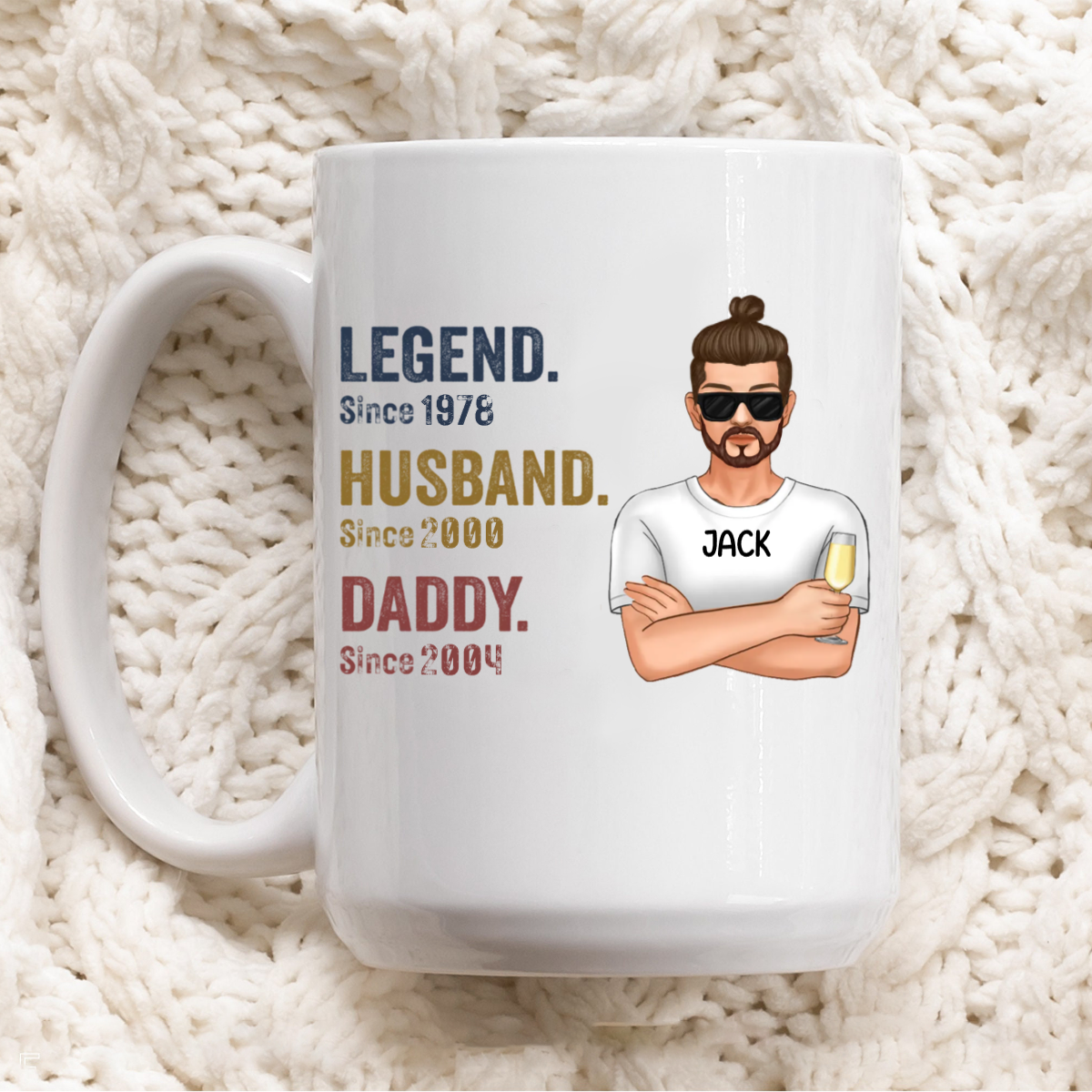 'Legend-Husband-Daddy' Coffee Mug