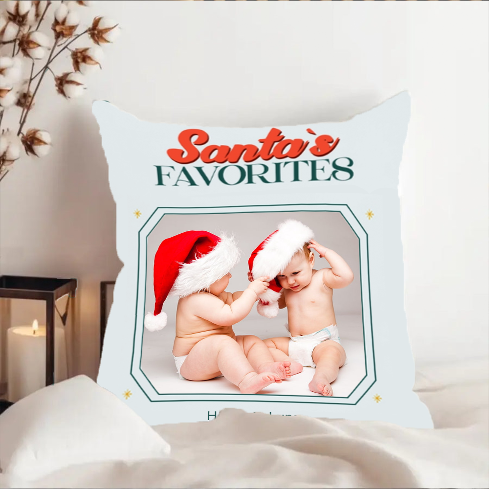 'Santa's Favorites' Pillow