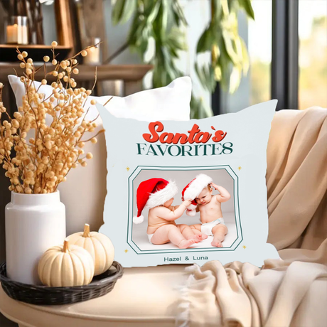 'Santa's Favorites' Pillow